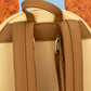 Loungefly x Disney Mickey Mouse Brown Cork Cosplay Pin Trader Mini Backpack
