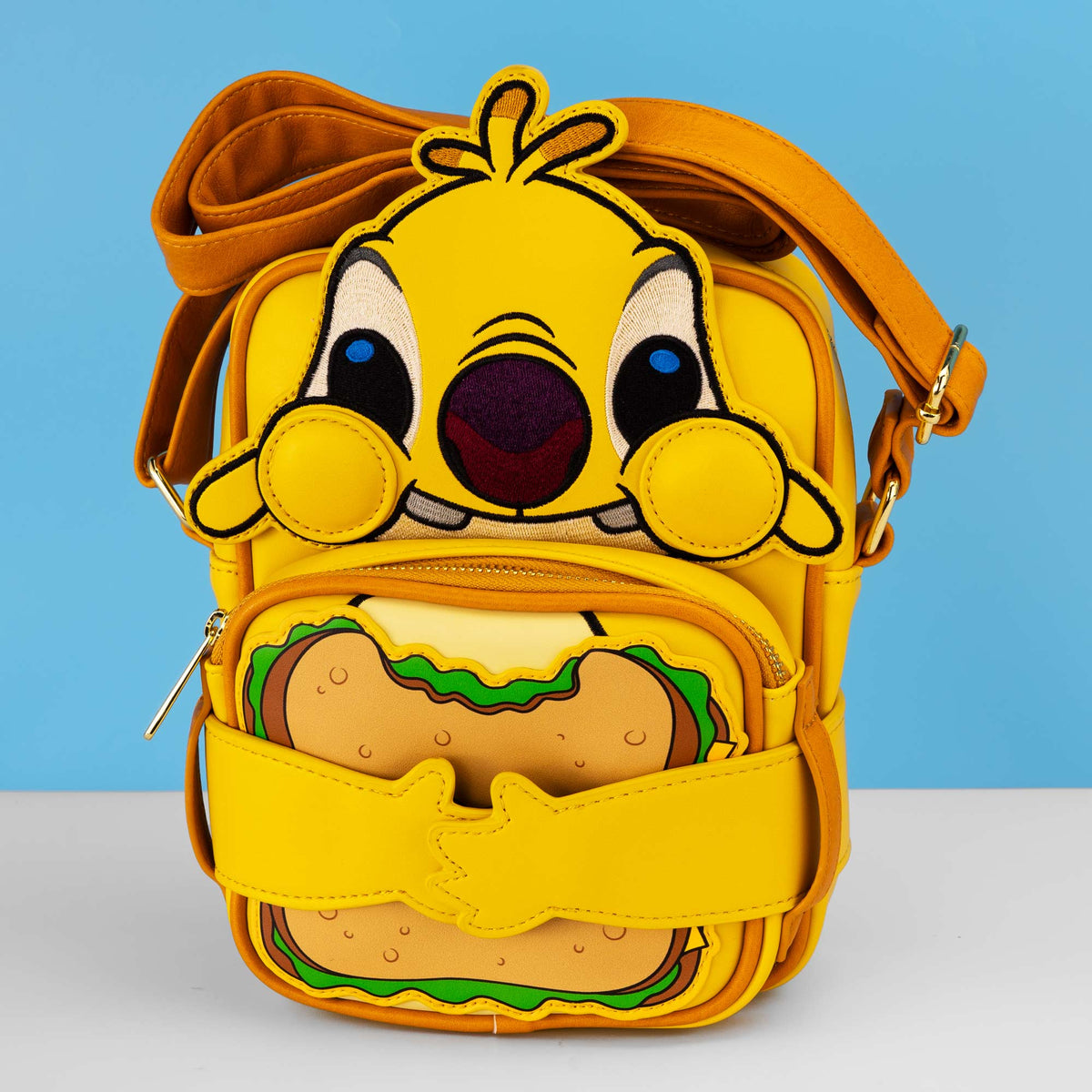Loungefly x Disney Lilo & Stitch Reuben Crossbuddies Bag