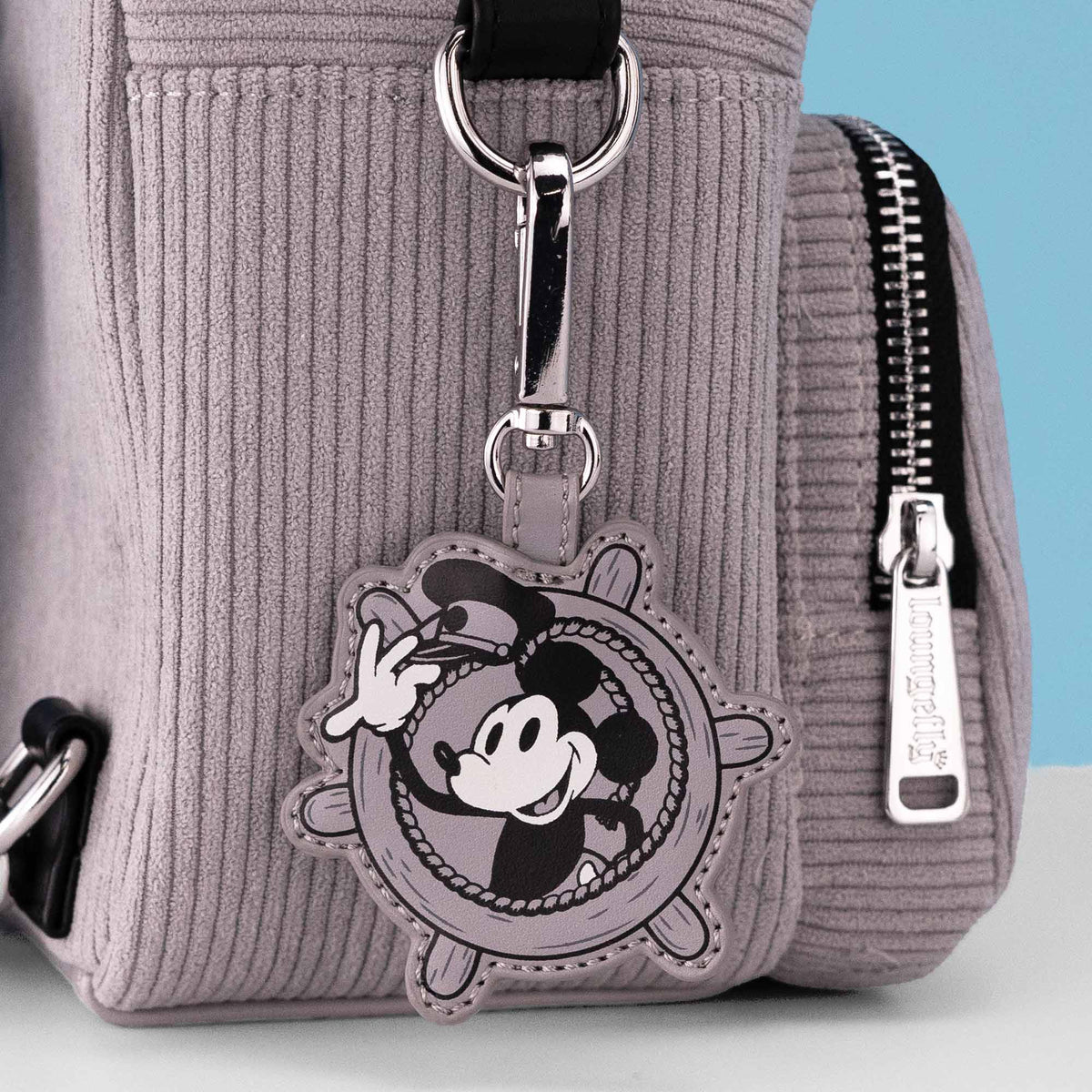 Loungefly x Disney Steamboat Willie Convertible Mini Backpack