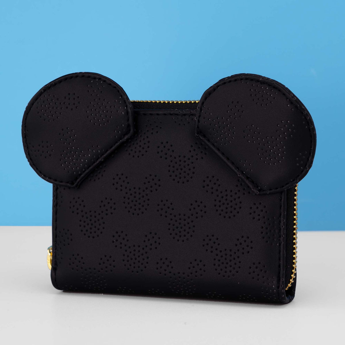Loungefly x Disney Mickey Mouse Perforated AOP Cosplay Wallet