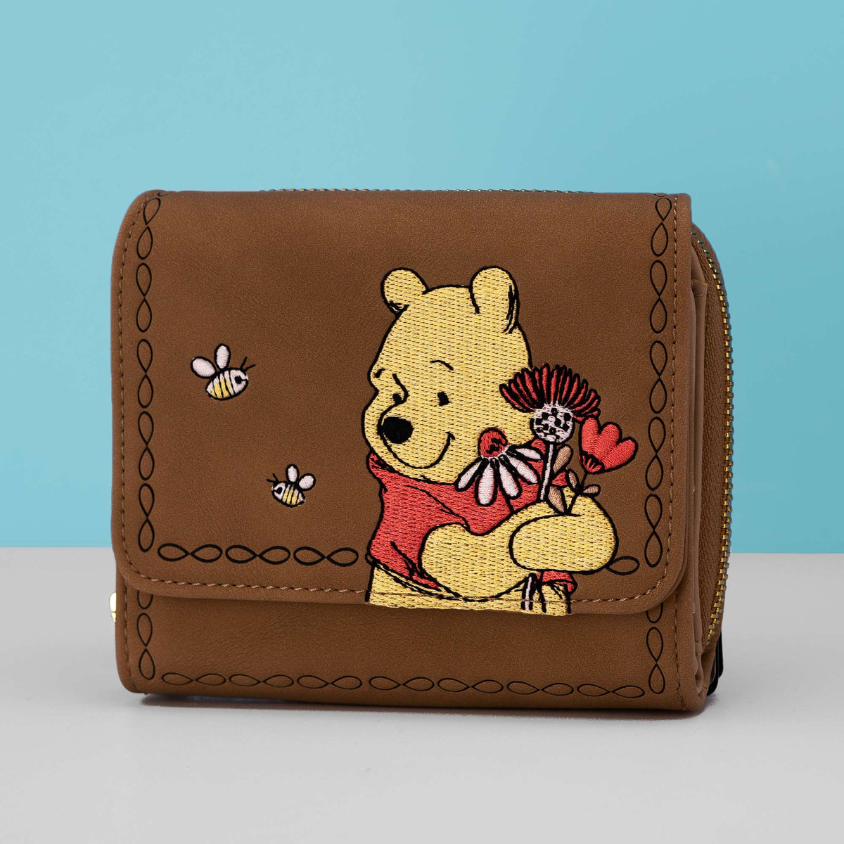 Loungefly x Disney Winnie the Pooh Minimal Embroidered Wallet
