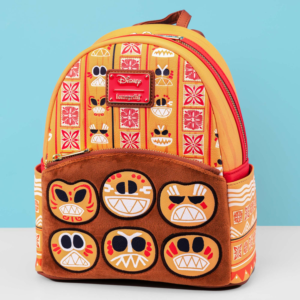 Loungefly x Disney Moana Kakamora Pile Plush Mini Backpack