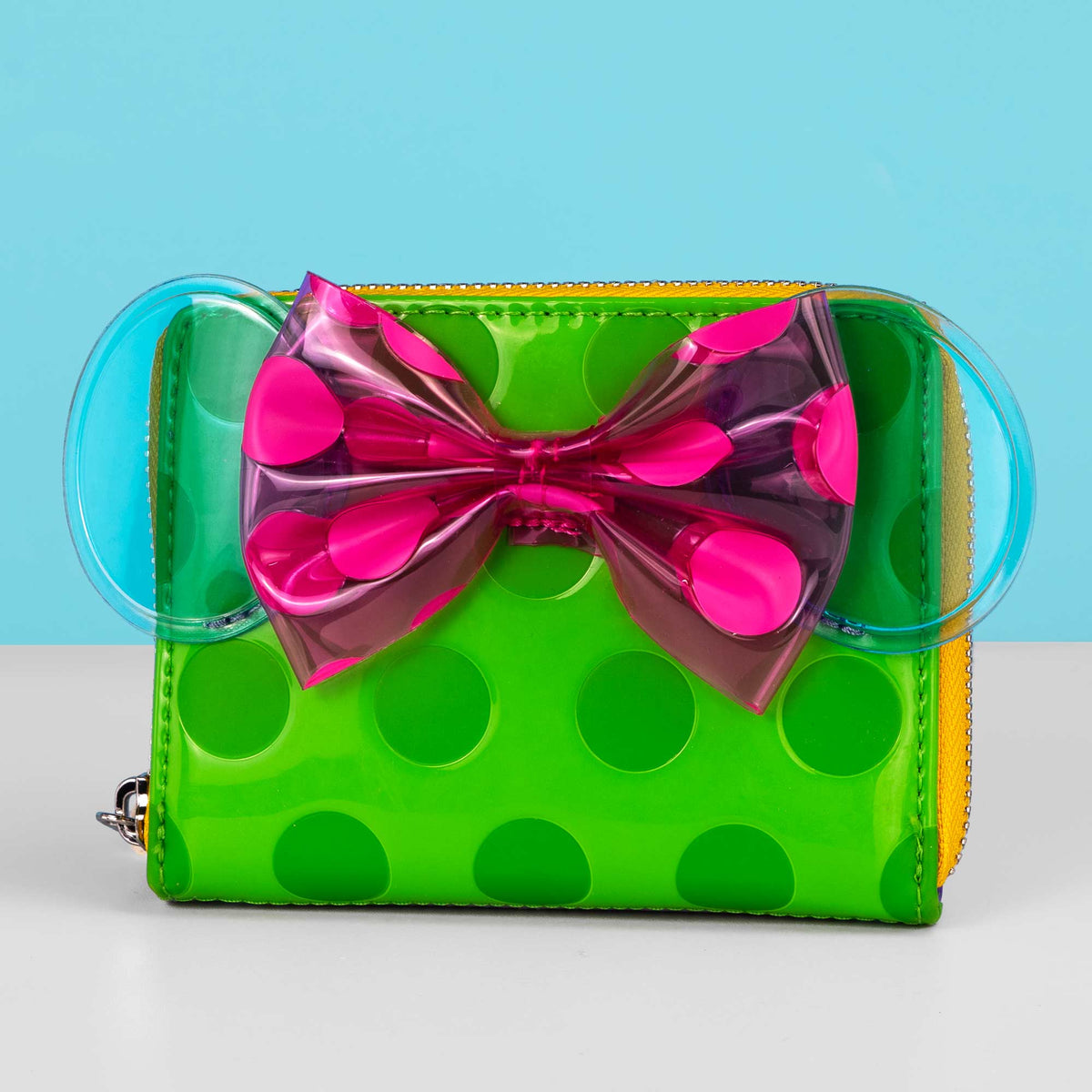 Loungefly x Disney Minnie Mouse Jelly Polka Dot Cosplay Zip Around Wallet