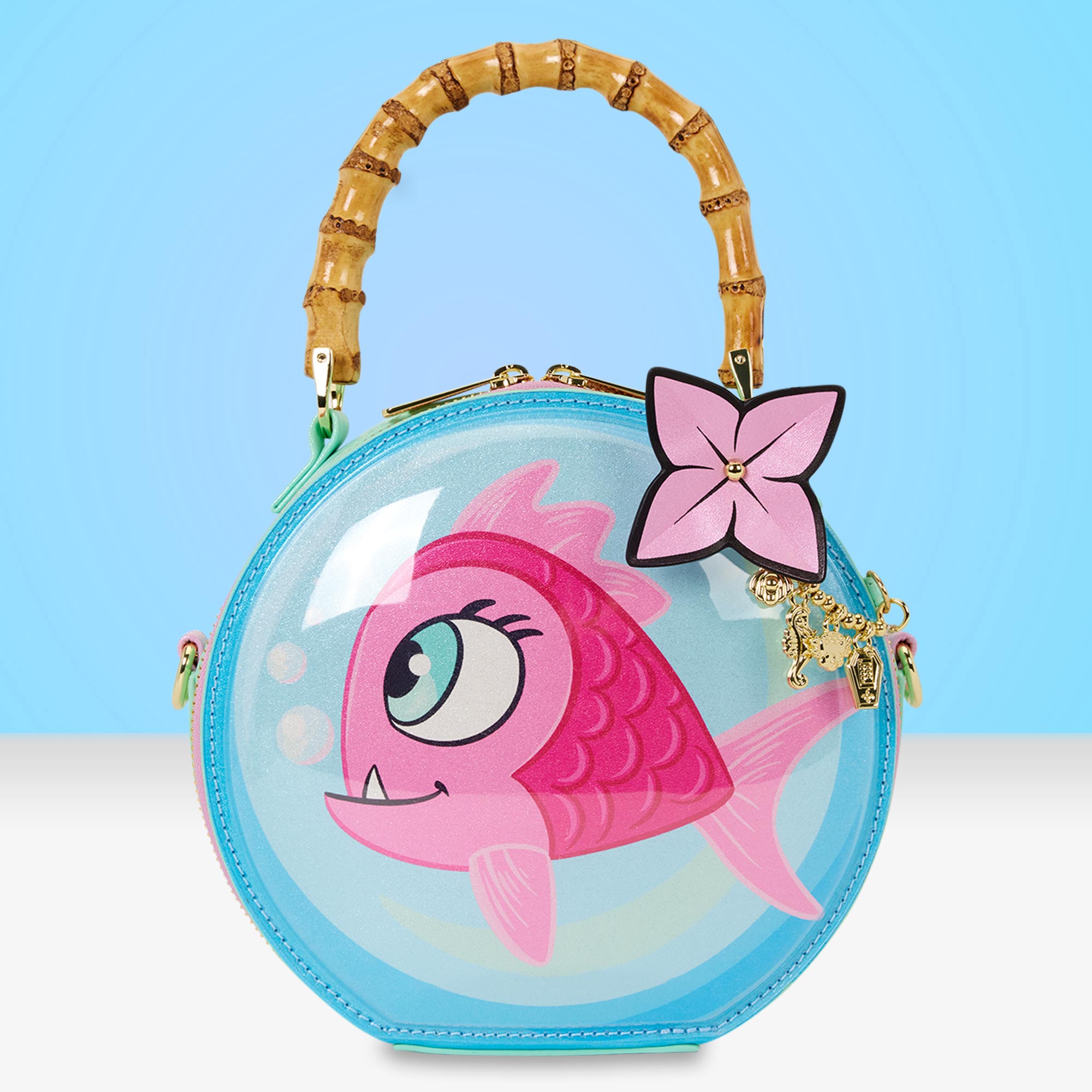 Loungefly x Monster High Lagoona Blue 3D Lenticular Crossbody Bag