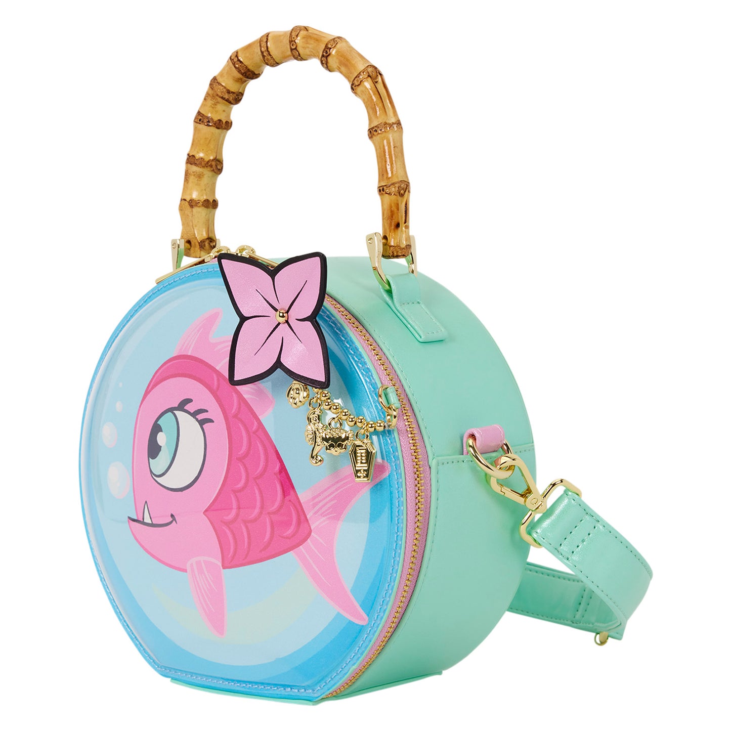 Loungefly x Monster High Lagoona Blue 3D Lenticular Crossbody Bag