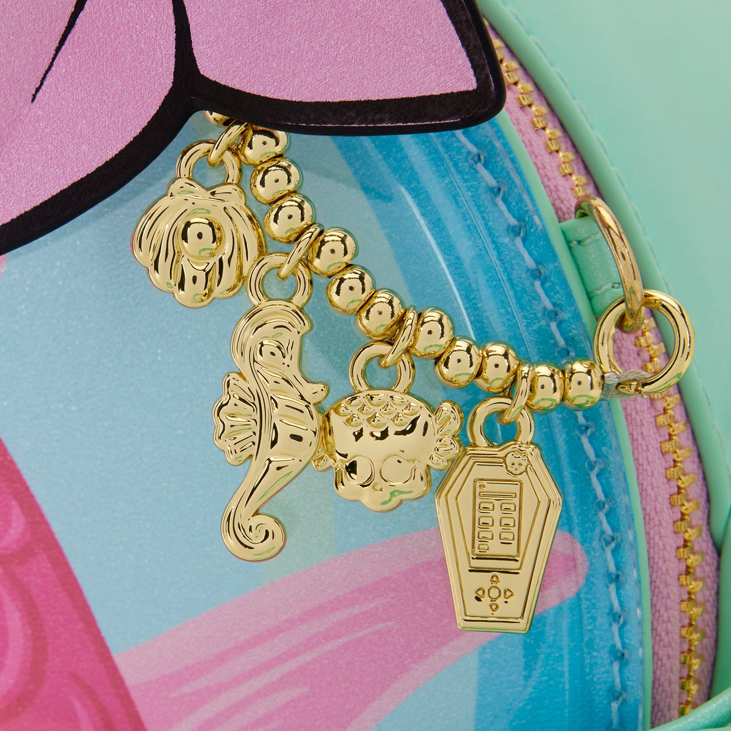 Loungefly x Monster High Lagoona Blue 3D Lenticular Crossbody Bag