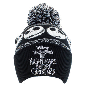 Disney Nightmare Before Christmas Basic Snow Beanie Pom