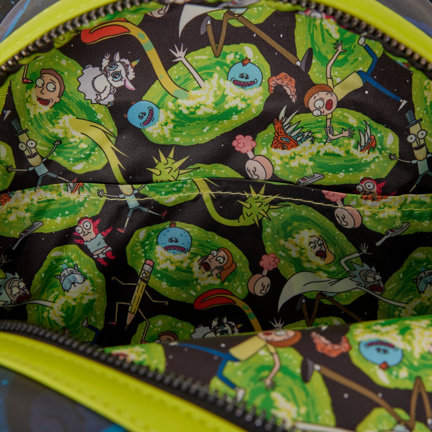 Loungefly x Cartoon Network Rick and Morty Space Cruiser Mini Backpack