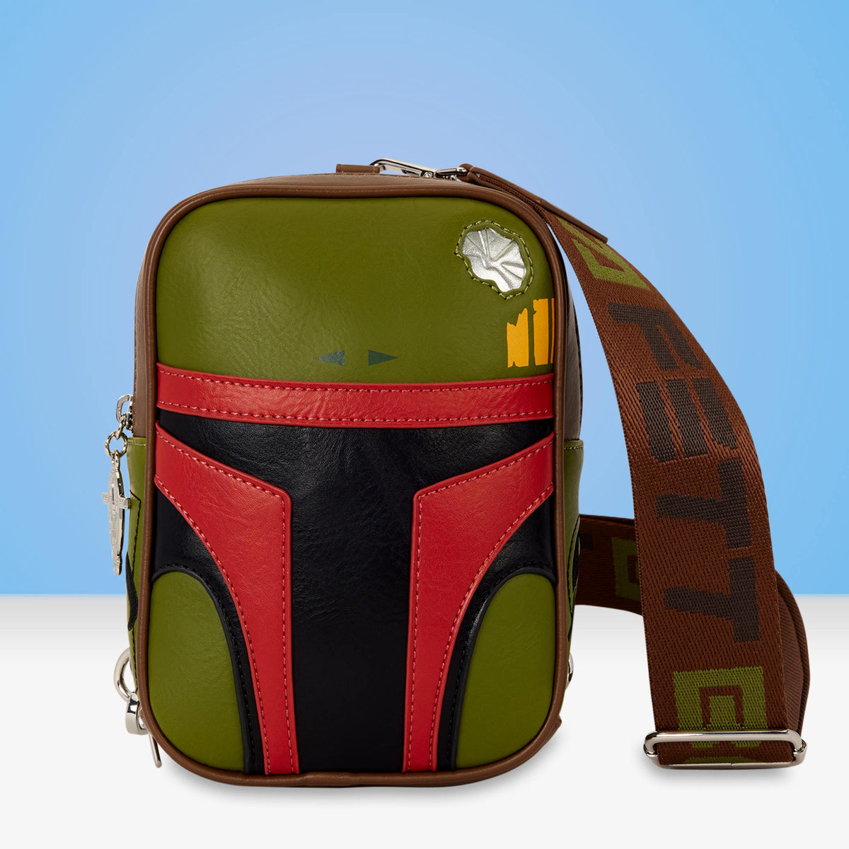 Loungefly x Star Wars Boba Fett Sling Crossbody Bag