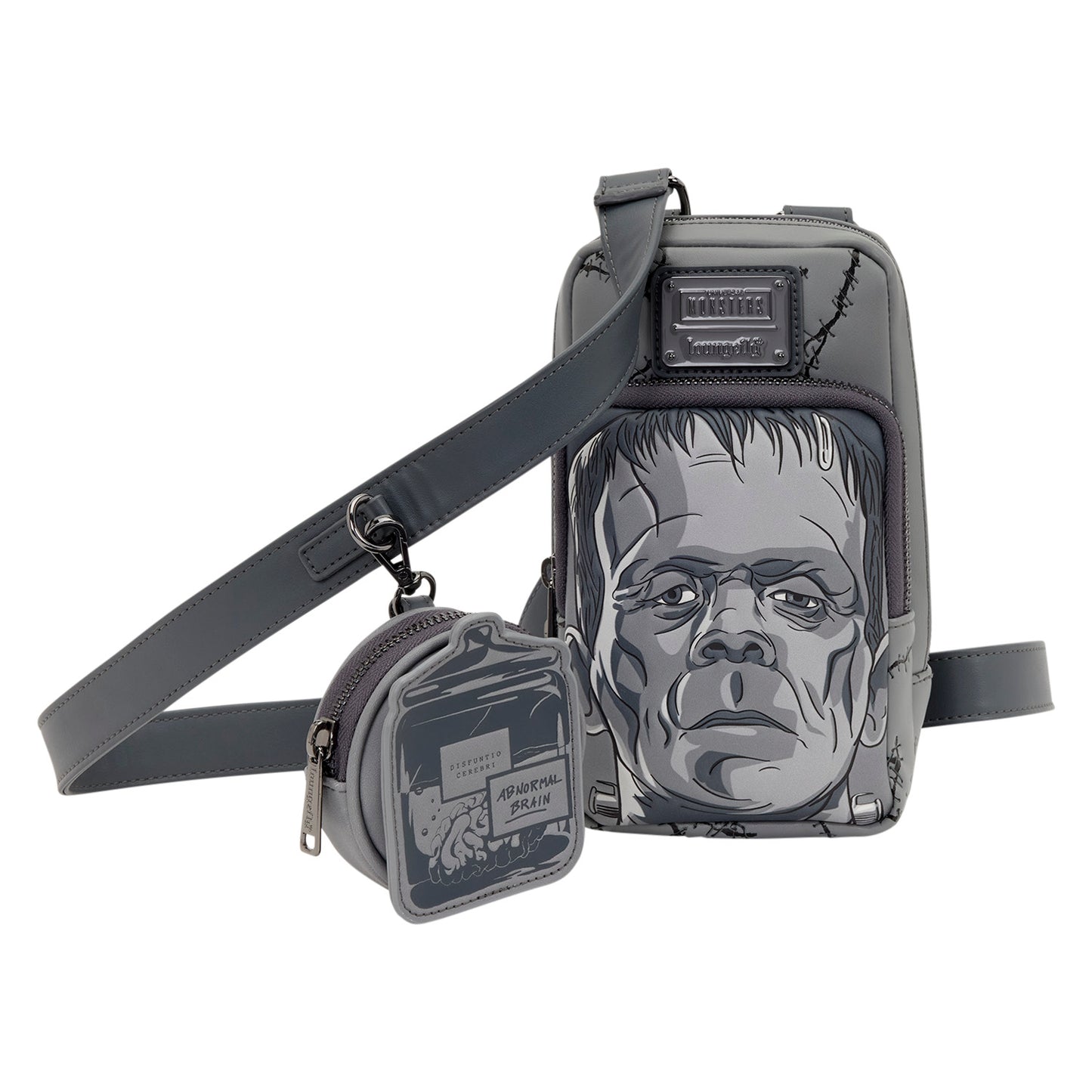Loungefly x Universal Monsters Frankenstein Crossbody Bag With Coin Bag