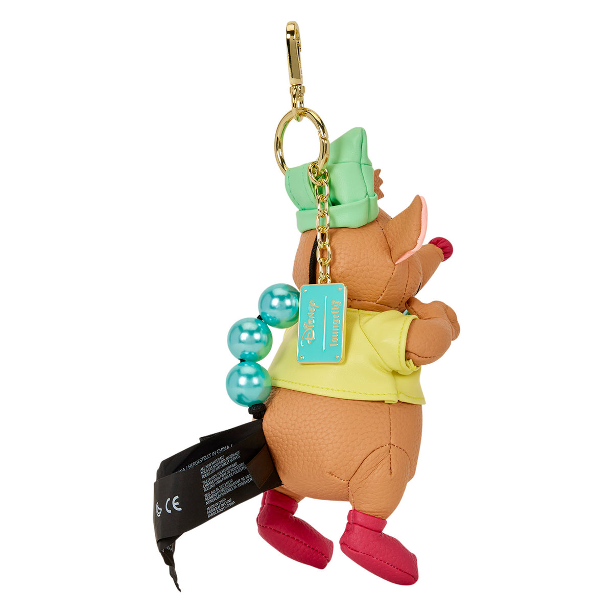Loungefly x Disney Cinderella Gus Figural Bag Charm