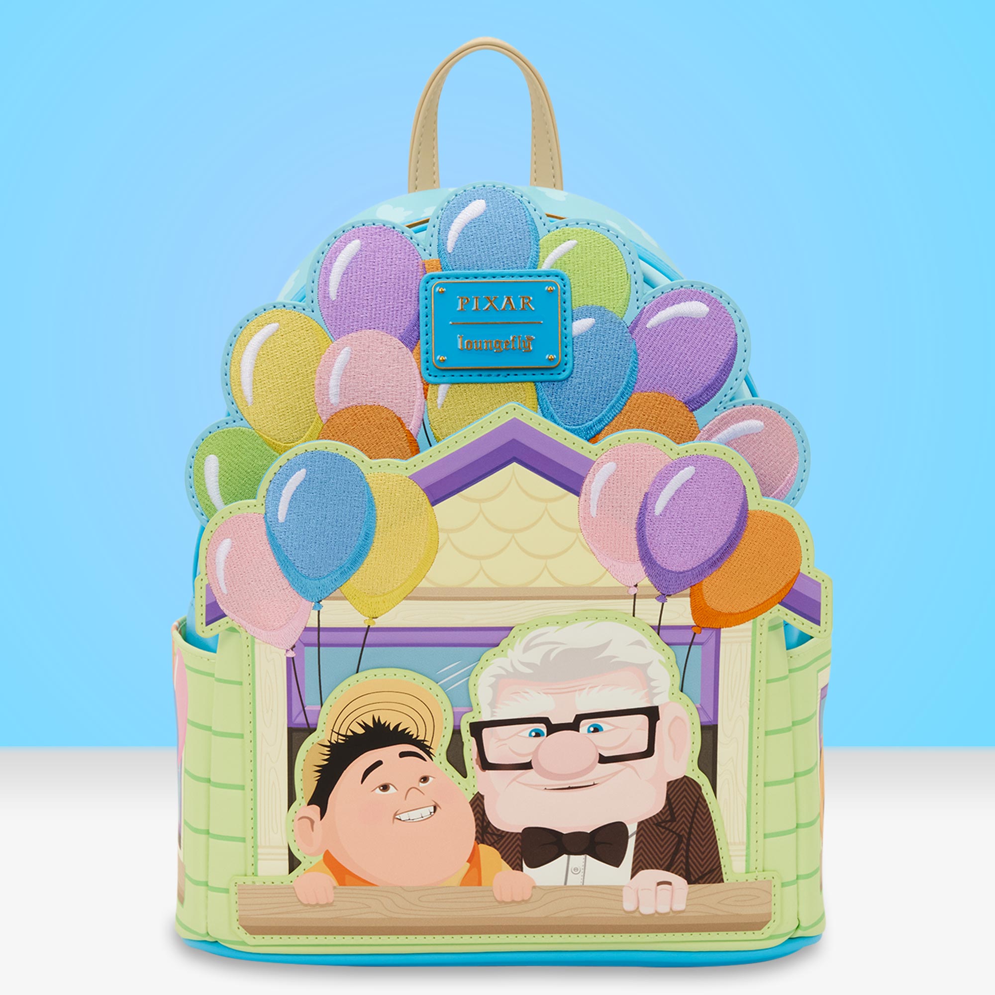 Loungefly x Disney Pixar Up Carl & Russell Mini Backpack