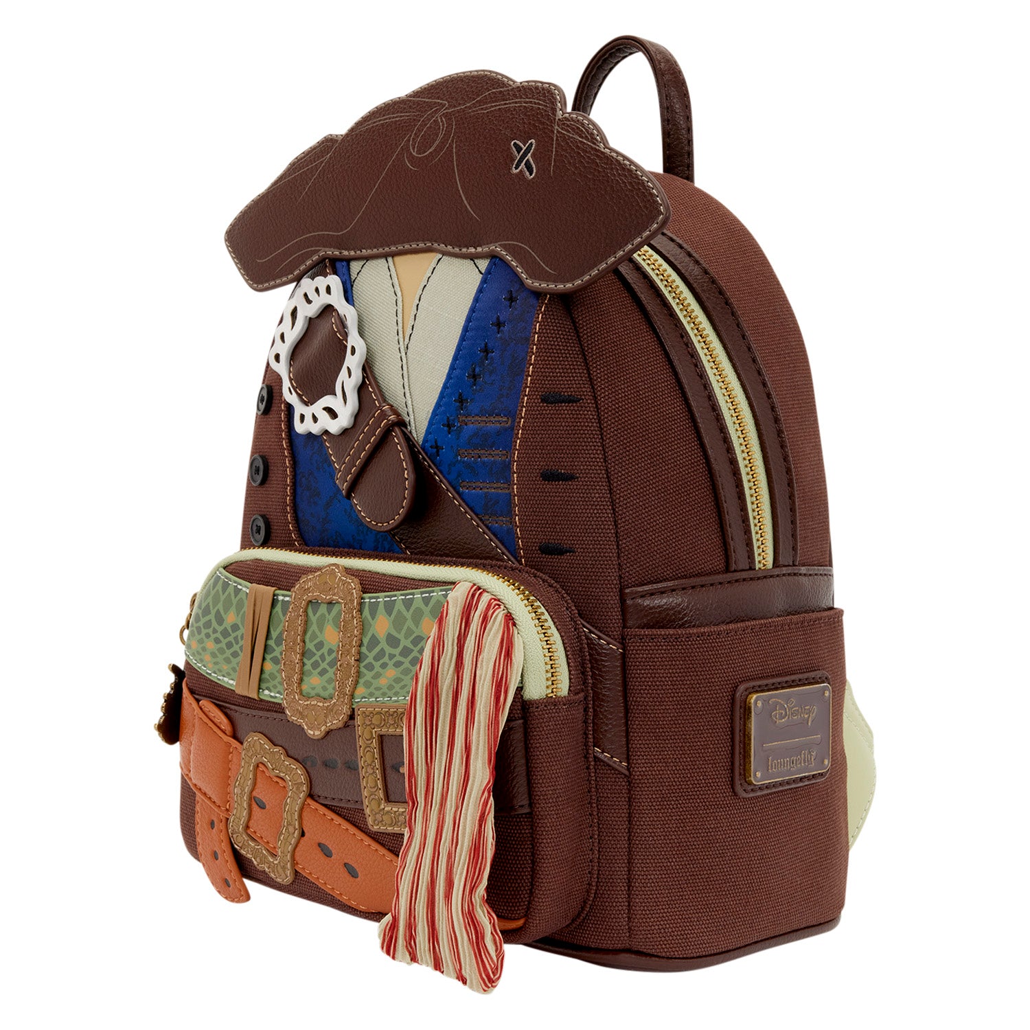 Loungefly x Disney Jack Sparrow Cosplay Mini Backpack