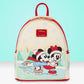 Loungefly x Disney Mickey & Friends Ice Skating Mini Backpack with Headband Holder