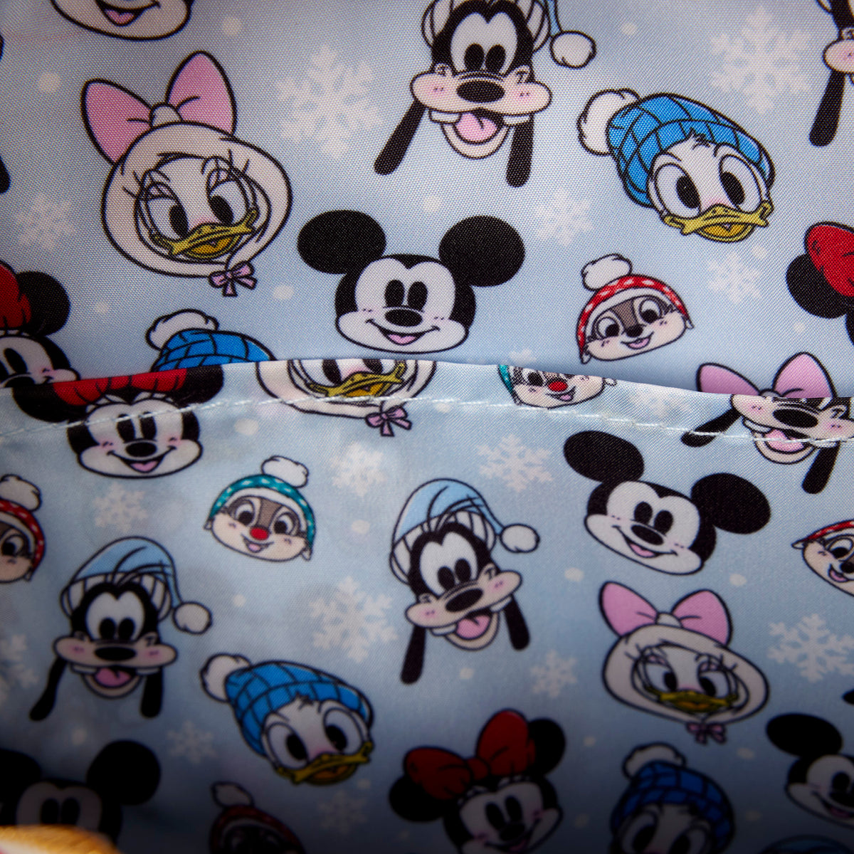 Loungefly x Disney Mickey & Friends Ice Skating Mini Backpack with Headband Holder