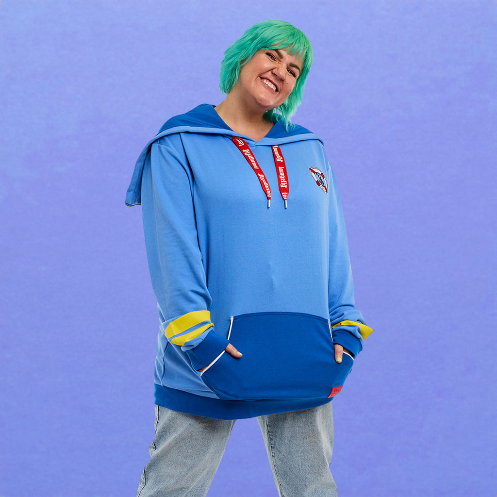 Loungefly x Disney Donald Duck 90th Anniversary Hooded Sweatshirt