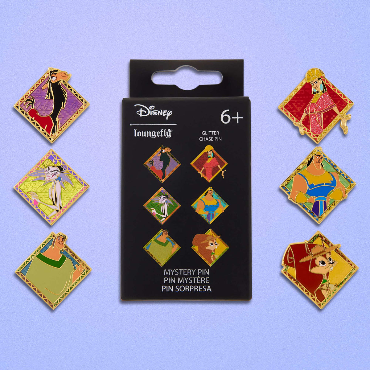 Loungefly x Emperor's New Groove Blind Box Mystery Pin