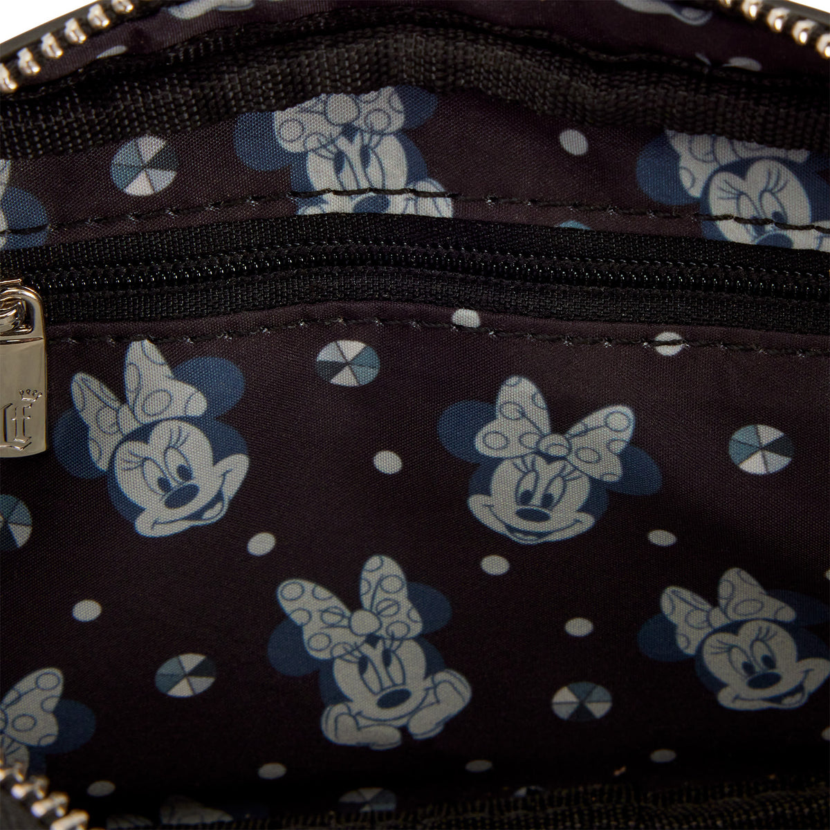 Loungefly x Disney Minnie Mouse Studs & Chains Sling Crossbody Bag