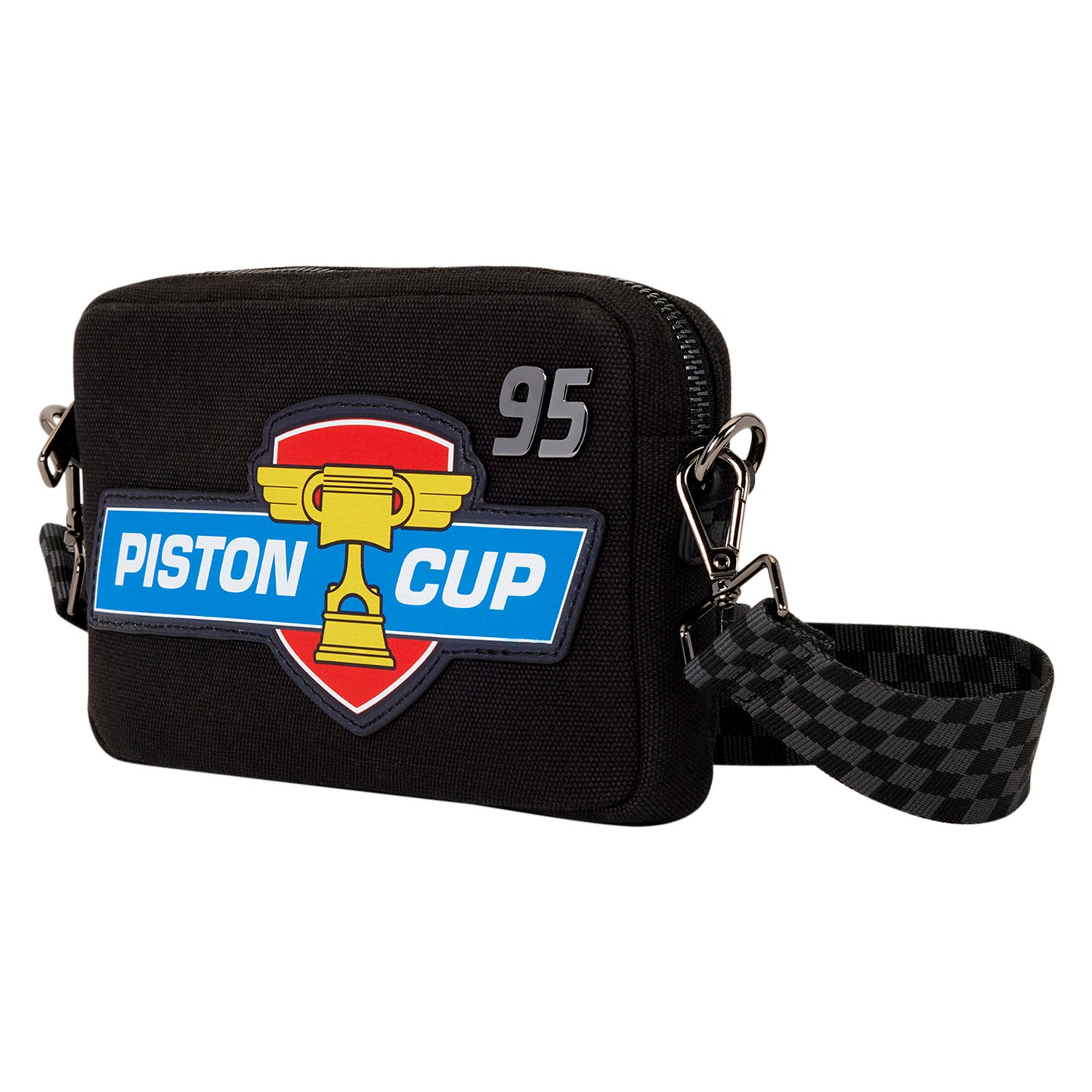 Loungefly x Disney Pixar Cars 20th Anniversary Piston Cup Sling Crossbody Bag
