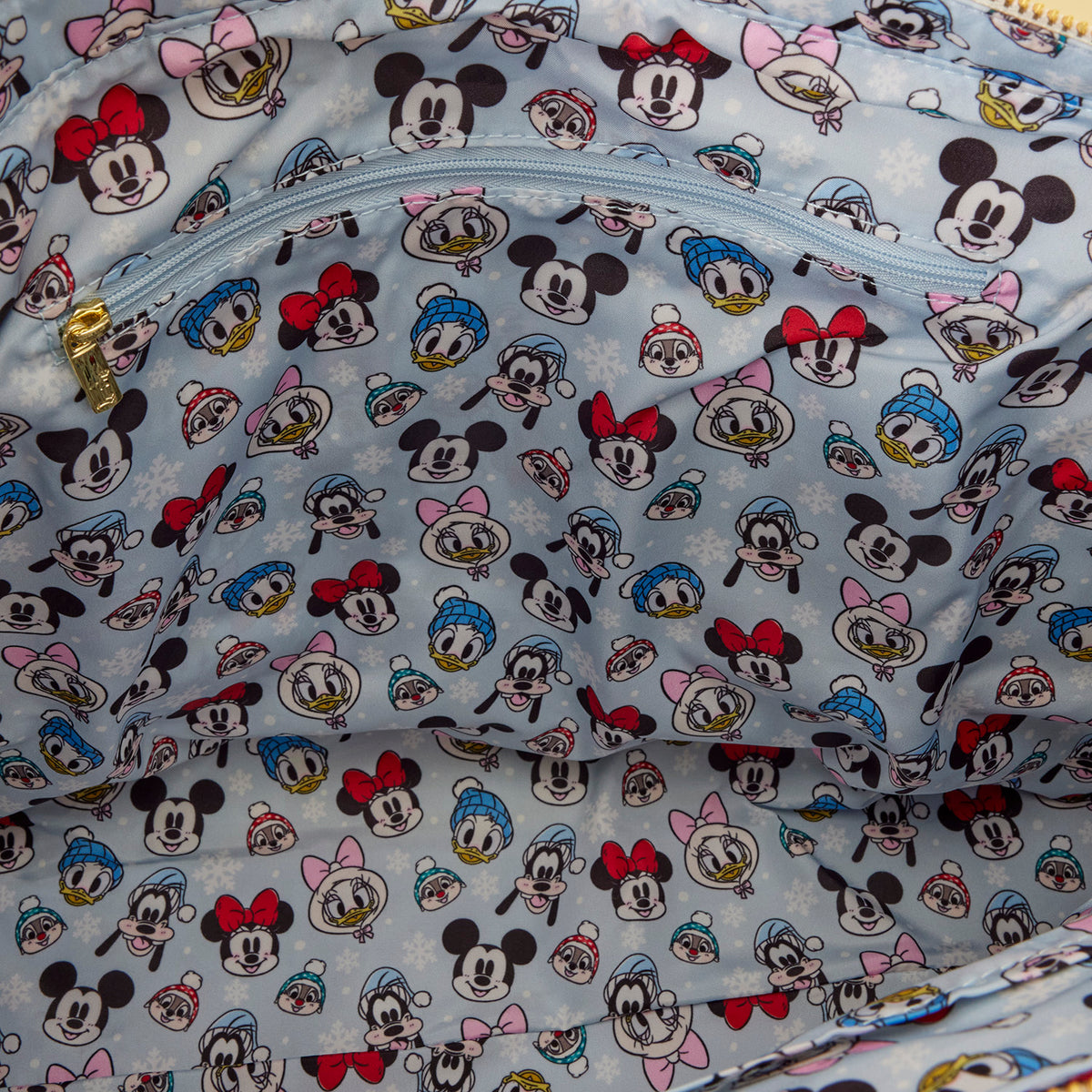 Loungefly x Disney Mickey & Friends Puff Quilt Tote Bag