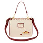 Loungefly x Disney Lady & the Tramp Spaghetti Dinner Charm Crossbody Bag