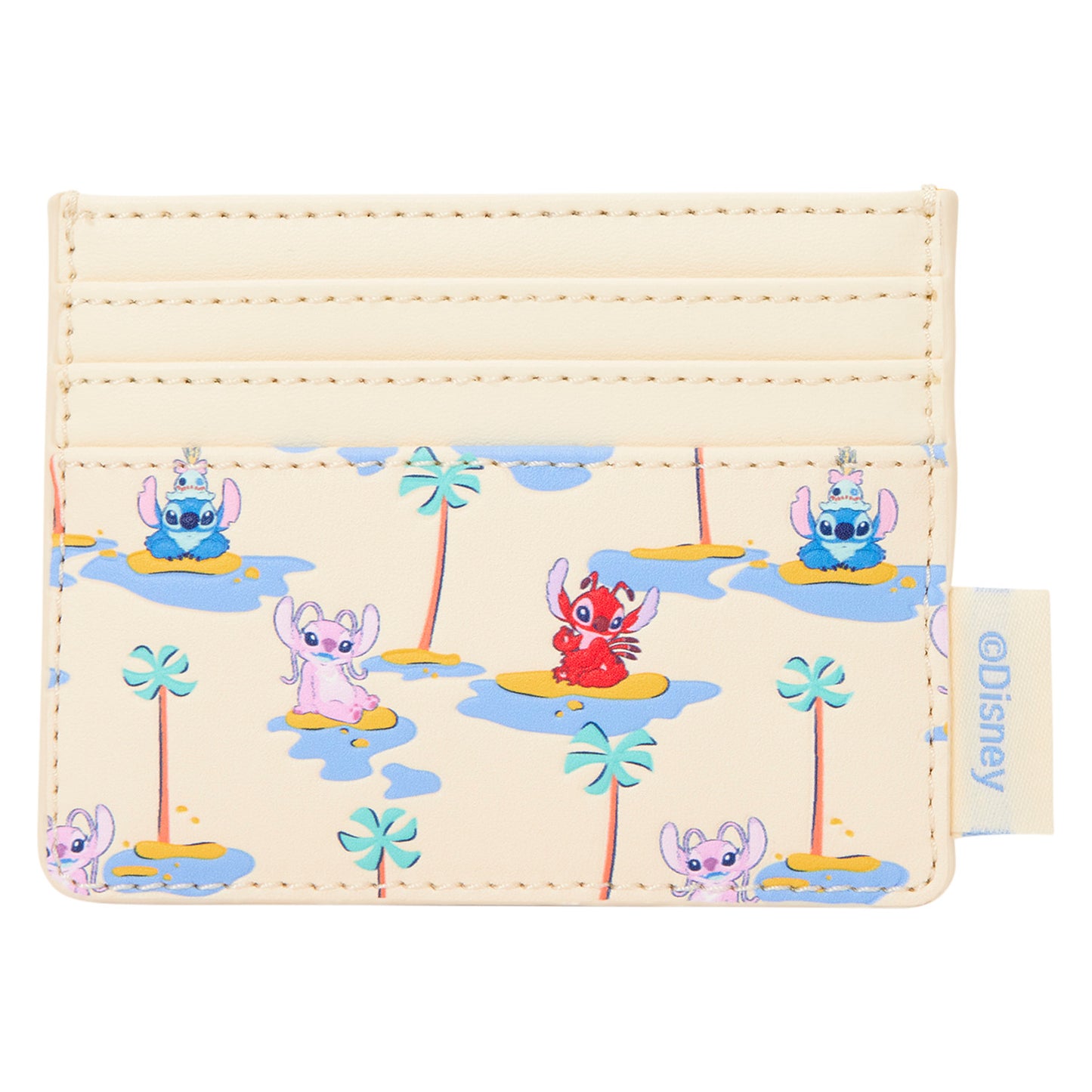 Loungefly x Disney Lilo & Stitch Stitch, Angel, & Leroy Card Holder