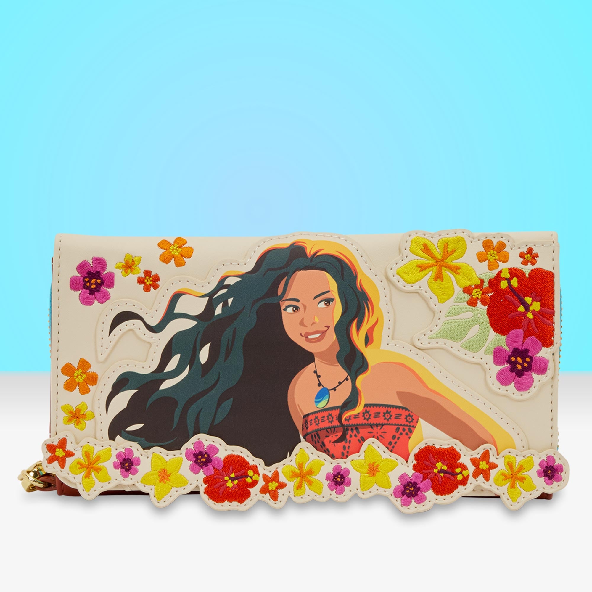 Loungefly x Disney Moana Live Action Zip Around Wallet