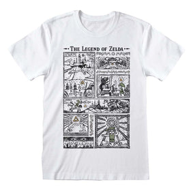 Nintendo Legend Of Zelda Drawings T-Shirt