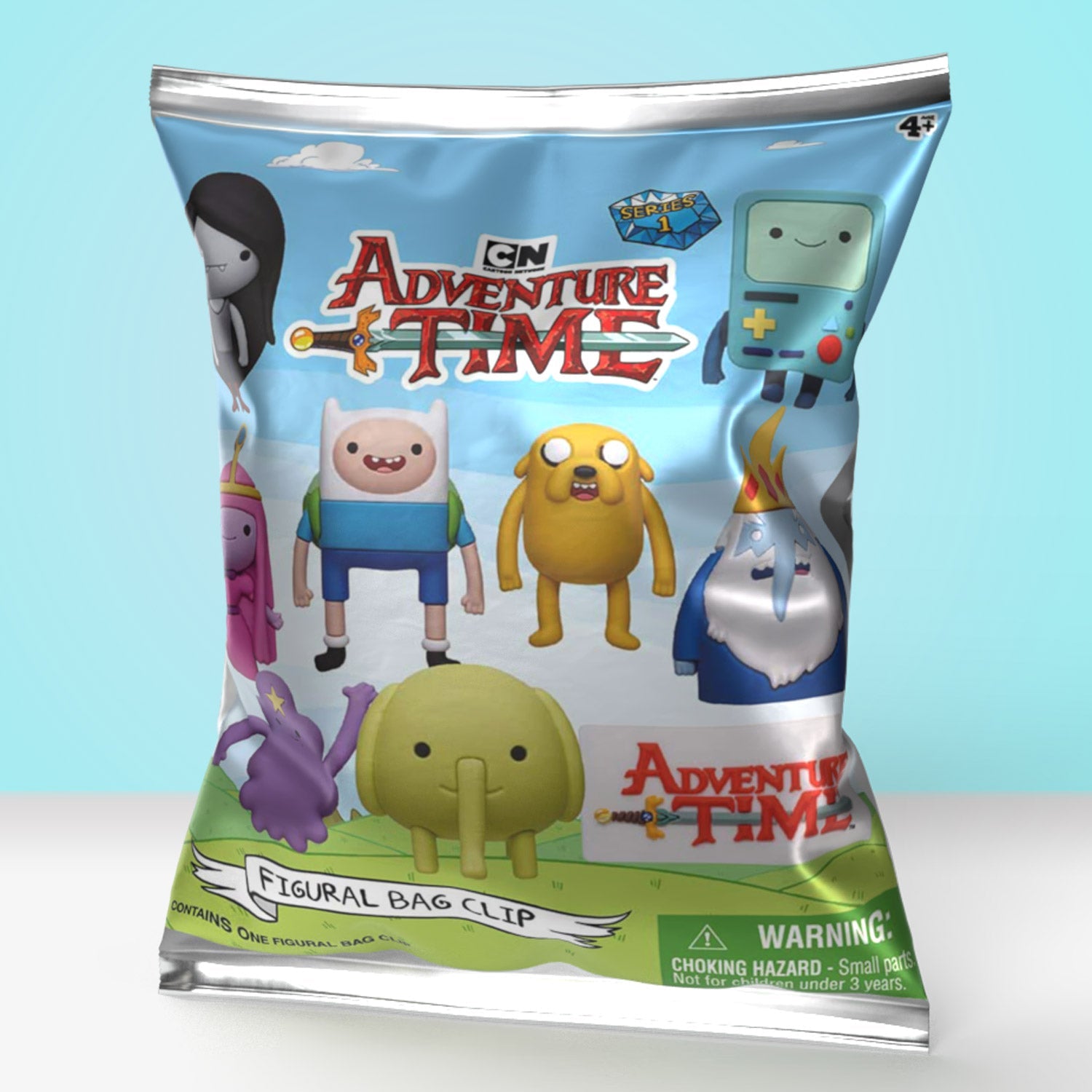 Adventure Time Series 1 Blind Bag Mystery Bag Clip - GeekCore