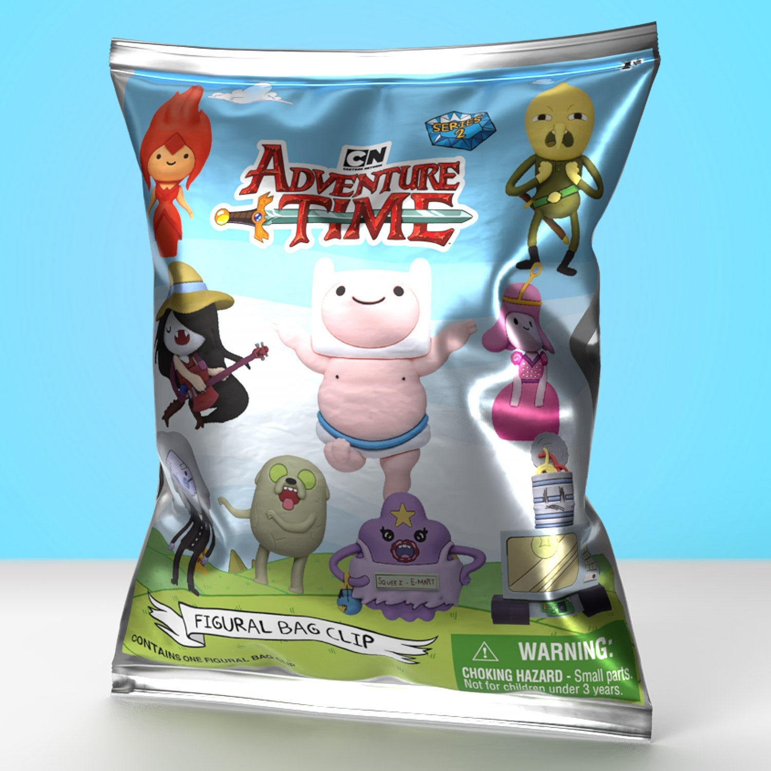Adventure Time Series 2 Blind Bag Mystery Bag Clip - GeekCore