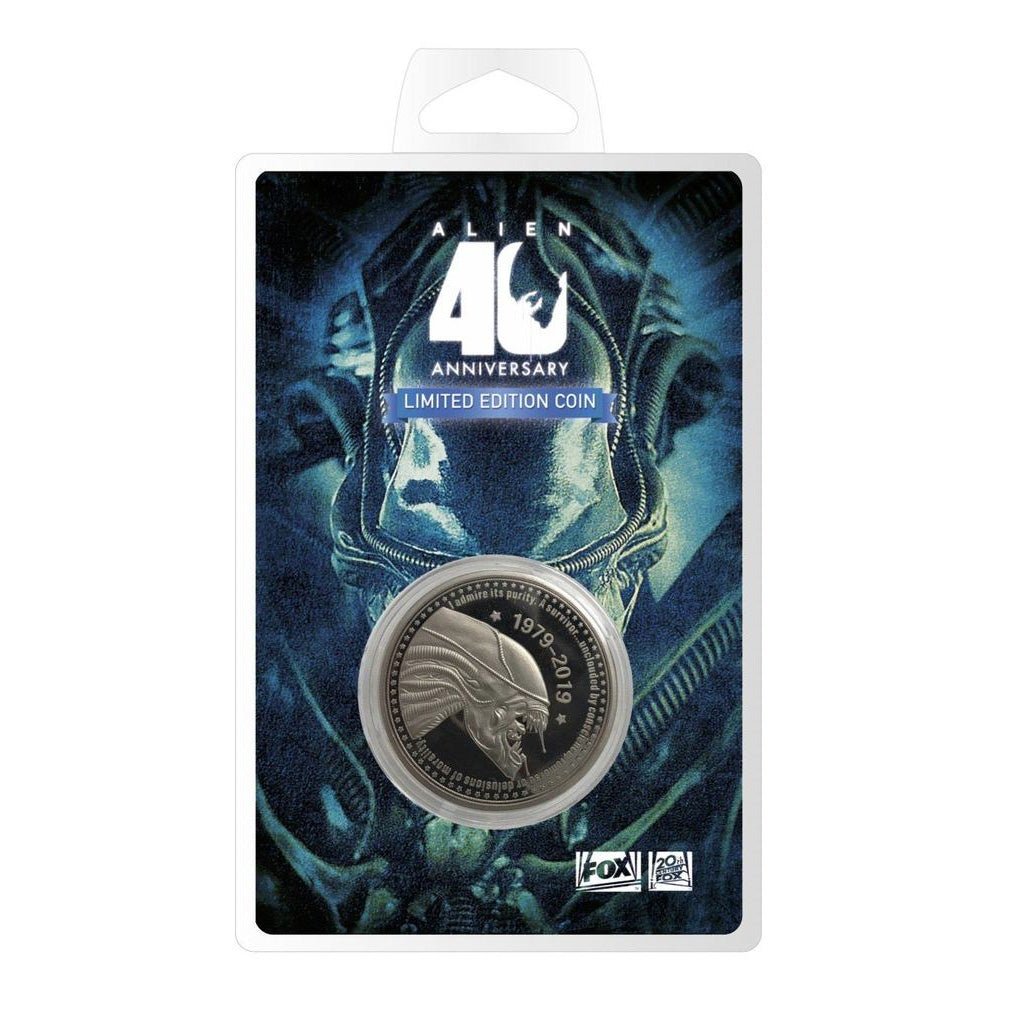 Alien 40th Anniversary Limited Edition Collectors Coin - GeekCore