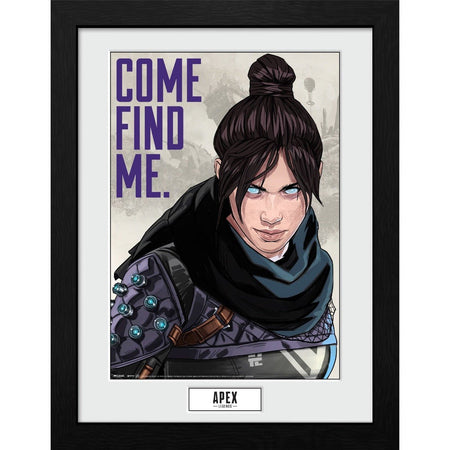 Apex Legends Wraith Framed Print - GeekCore