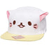 Bananya Face with Ears Snapback Cap - GeekCore