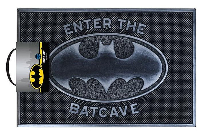 Batman Enter the Batcave Rubber Doormat - GeekCore