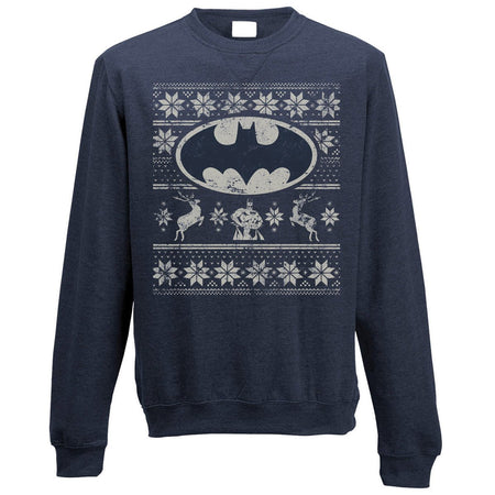 Batman Fairisle Christmas Jumper - GeekCore