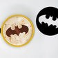 Batman Logo Cappuccino Coffee Mug with Stencil - GeekCore