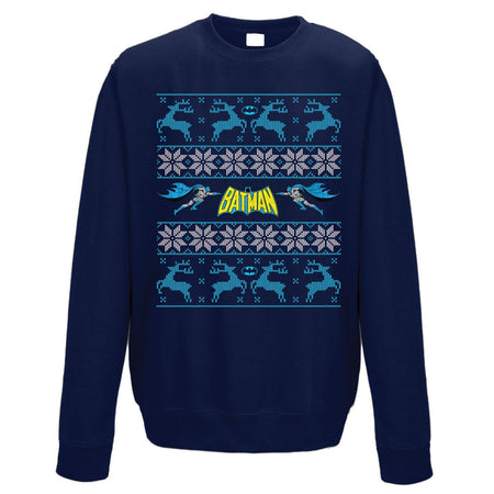 Batman Reindeer Christmas Jumper - GeekCore