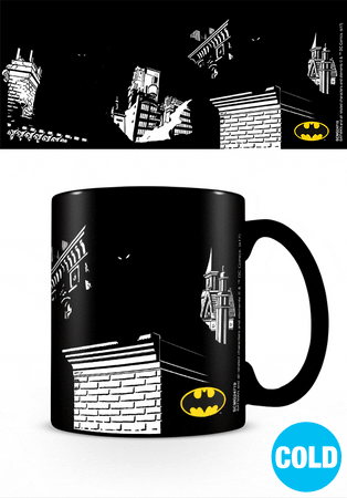 Batman Shadows Heat Changing Mug - GeekCore