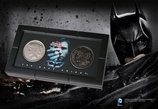 Batman The Dark Night Harvey Dent/Two Face Coin Set - GeekCore