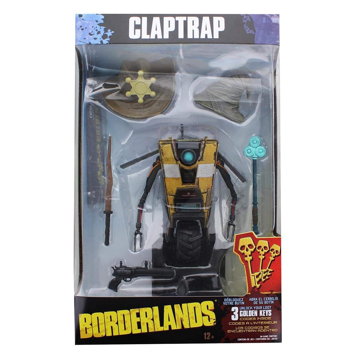 Borderlands Claptrap Deluxe Box Set Action Figure - GeekCore