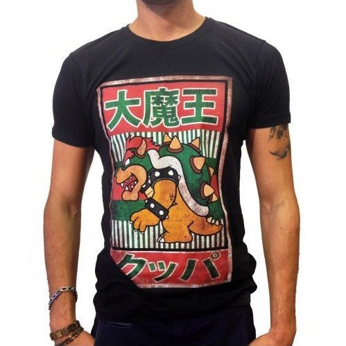 Bowser Kanji Men's T - Shirt - GeekCore