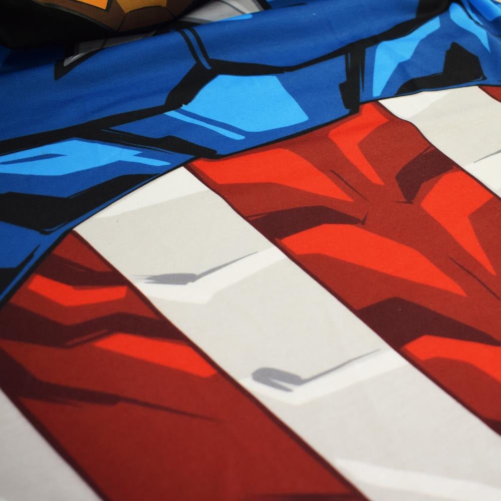 Captain America Reversible Long Sleeve T - Shirt - GeekCore