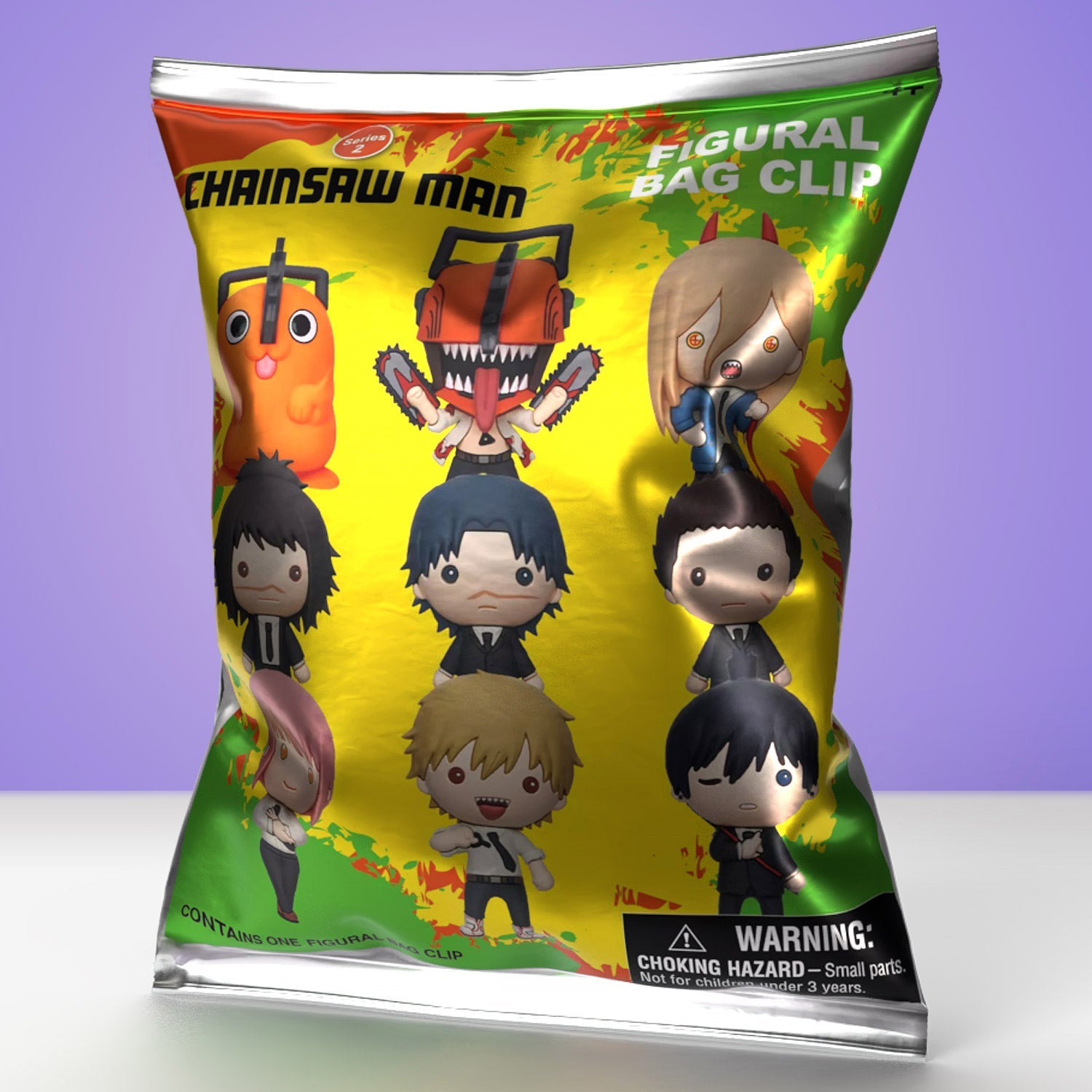 Chainsaw Man Series 2 Blind Bag Mystery Bag Clip - GeekCore