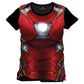Civil War Iron Man Costume T - Shirt - GeekCore