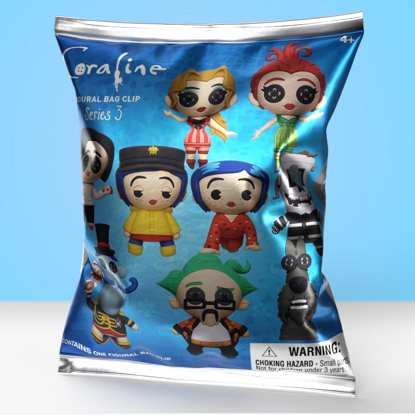 Coraline Series 3 Blind Bag Mystery Bag Clip - GeekCore