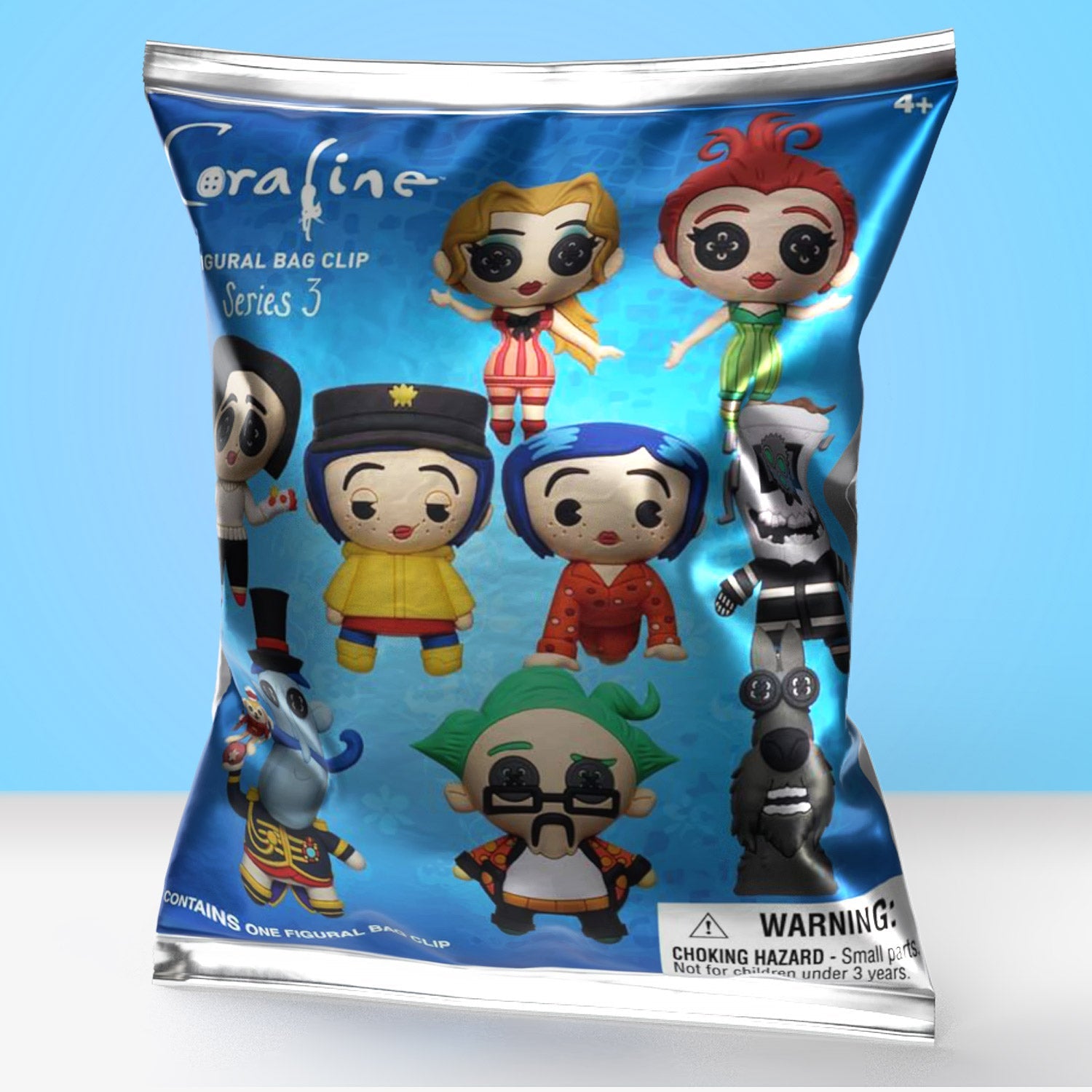 Coraline Series 3 Blind Bag Mystery Bag Clip - GeekCore