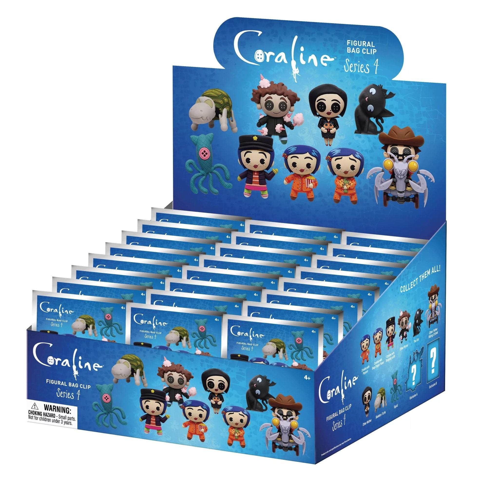 Coraline Series 4 Blind Bag Mystery Bag Clip - GeekCore