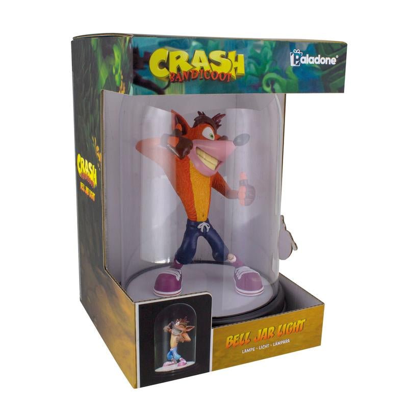 Crash Bandicoot Bell Jar Light - GeekCore