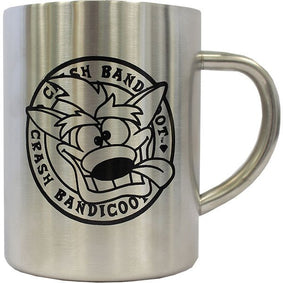 Crash Bandicoot Steel Mug - GeekCore