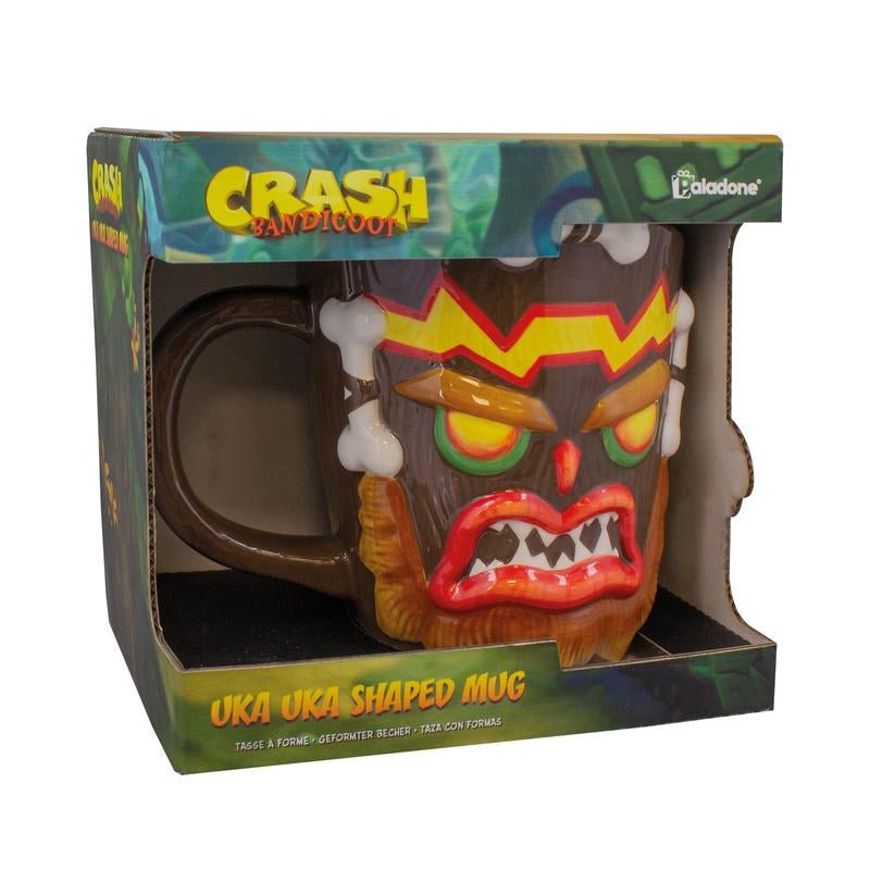 Crash Bandicoot Uka Uka Shaped Mug - GeekCore